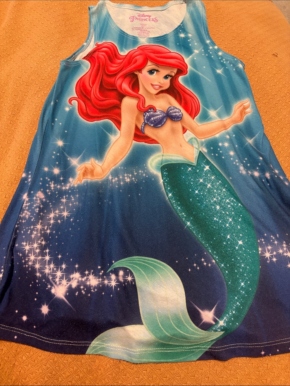 Disney Princess Ariel girls Tank Top dress